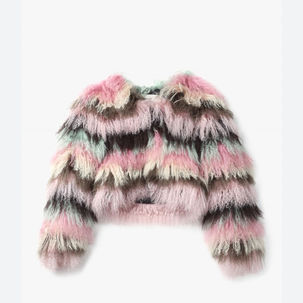 ISO***Charlotte, Simone Mongolian fur  Candy coat